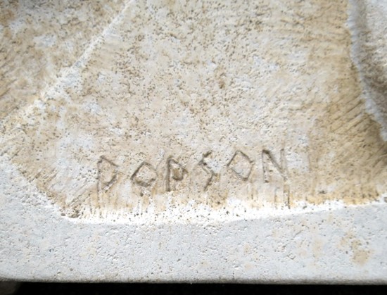 American Art Deco Nautical Themed Wall Sculpture by Chuck Dodson